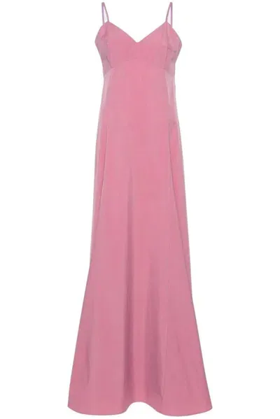 Société Anonyme Long Island Flared Dress In Pink