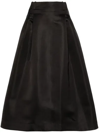 Société Anonyme Nina Midi Skirt In Black