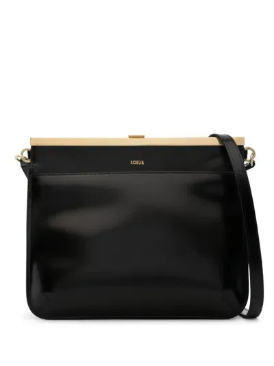 Soeur Abella Shoulder Bag In Black