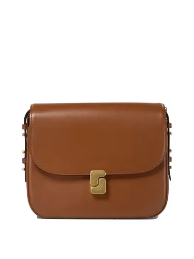 Soeur "bellissima Maxi" Crossbody Bag In Brown