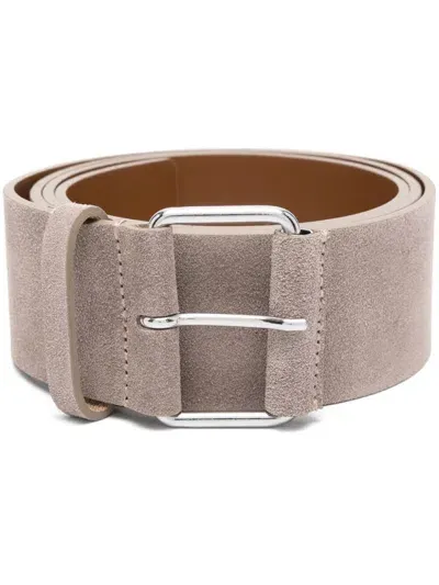 Sofie D'hoore 50mm Wide Belt In Grey