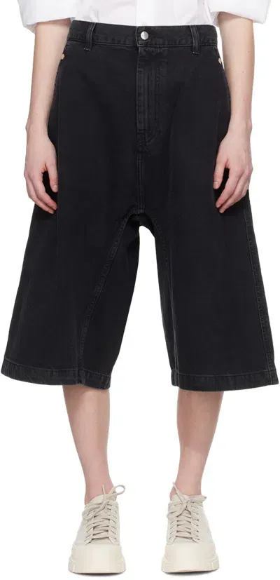 Sofie D'hoore Black Pluto Denim Shorts