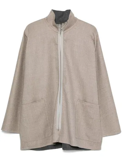 Sofie D'hoore Chapter Coat In Neutrals