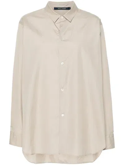 Sofie D'hoore Cotton Shirt In Neutrals