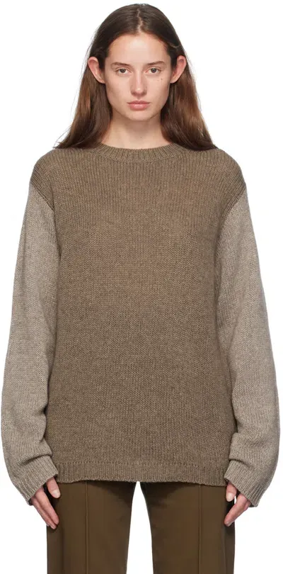 Sofie D'hoore Gray Matcha Sweater In Combi 2