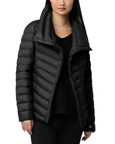 Soia & Kyo Emilia Lightweight Down Coat In Black