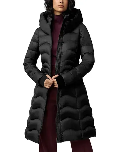 Soia & Kyo Lita Down Lightweight Coat In Black