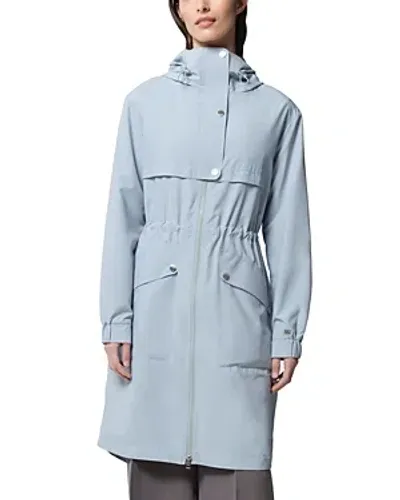 Soia & Kyo Selene Hooded Rain Coat In Breeze