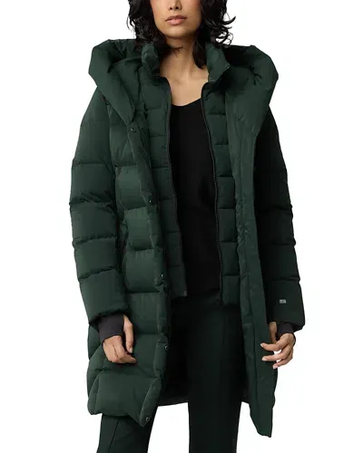 Soia & Kyo Sonny Novo Down Coat In Evergreen