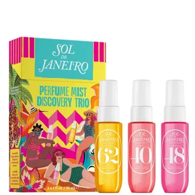 Sol De Janeiro Perfume Mist Discovery Trio In White