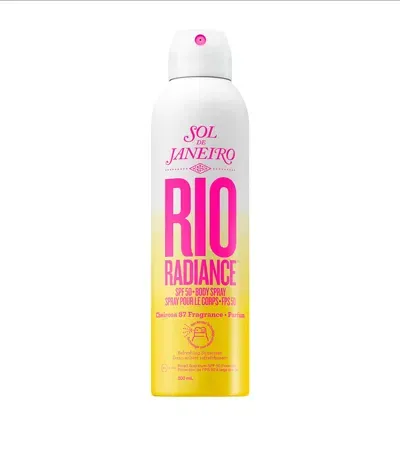 Sol De Janeiro Rio Radiance Body Spray Spf 50 In White