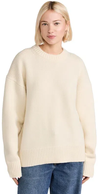 Sold Out Nyc The Signature Crew Sweater Cream