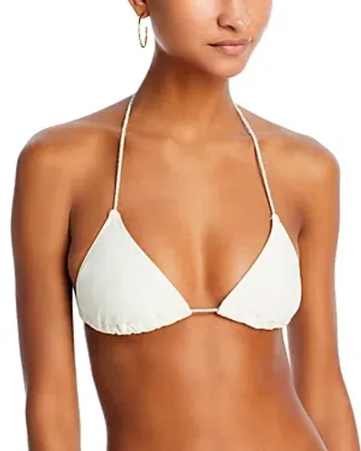 Solid & Striped The Iris Bikini Top In Brule