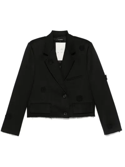 Song For The Mute Daisy Blazer In Black