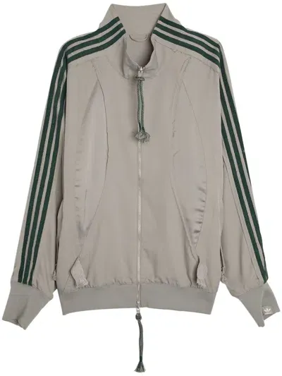 Song For The Mute X Adidas Originals Adi004 Jacket Clothing In Dovgry/cgreen