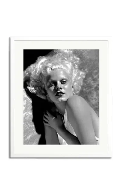 Sonic Editions Bombshell Harlow Framed Photography Print In White