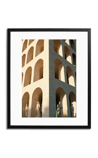 Sonic Editions Facade Of Fendi Photography Print In Black