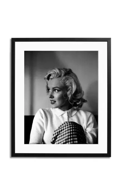 Sonic Editions Marilyn On Location Framed Photography Print In Black