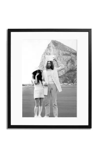 Sonic Editions Mr And Mrs Lennon Photography Print In Multi