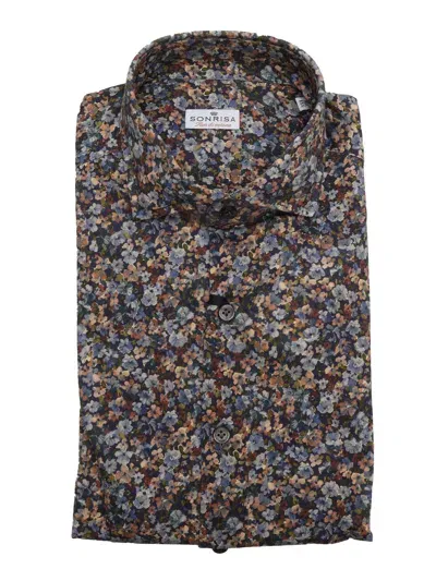 Sonrisa Man Shirt In Multi