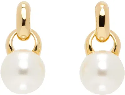 Sophie Buhai Gold Everyday Pearl Earrings In 18k Gold Verm