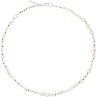 Sophie Buhai White Mermaid Pearl Necklace In White Pearl