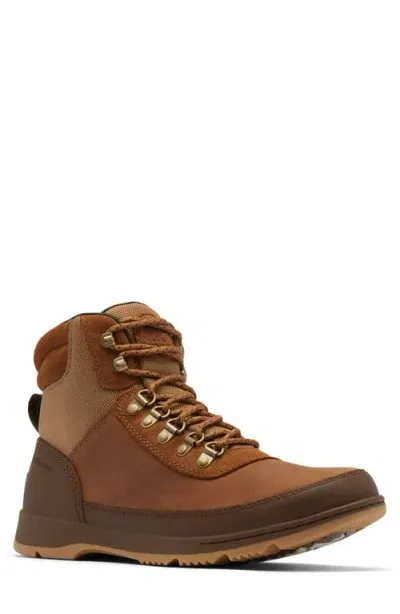 Sorel Ankeny Ii Waterproof Hiking Boot In Velvet Tan/tobacco