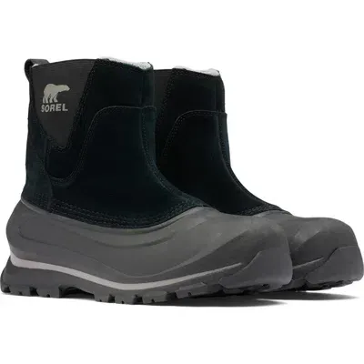 Sorel Buxton Pull On Waterproof Boots In Black