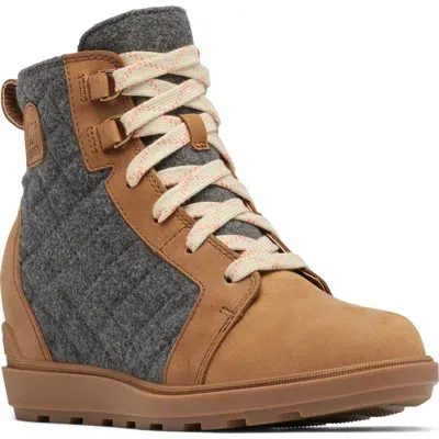 Sorel Evie Ii Wedge Bootie In Grey