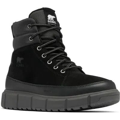 Sorel Explorer Iii Waterproof Boot In Black/jet