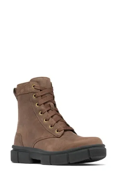 Sorel Explorer Lace-up Boot In Tobacco/black