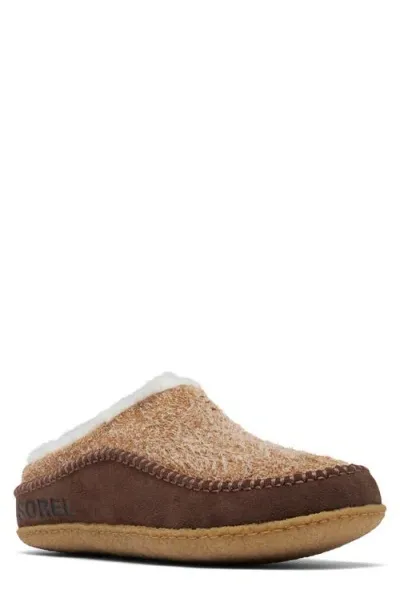 Sorel Falcon Ridge Ii Scuff Slipper In Elk/tobacco