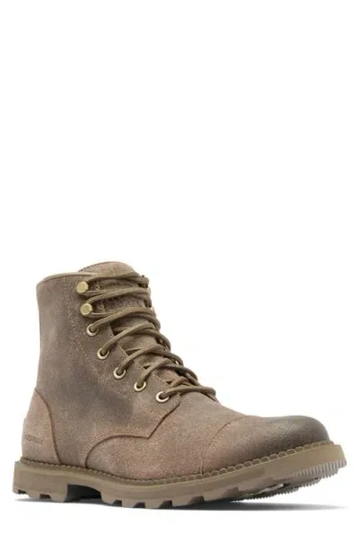 Sorel Madson Ii Chore Waterproof Boot In Wet Sand/major