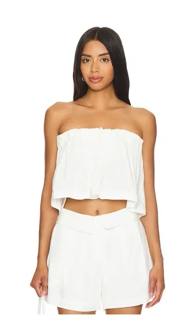 Sovere / Allegra Bodice Top In White