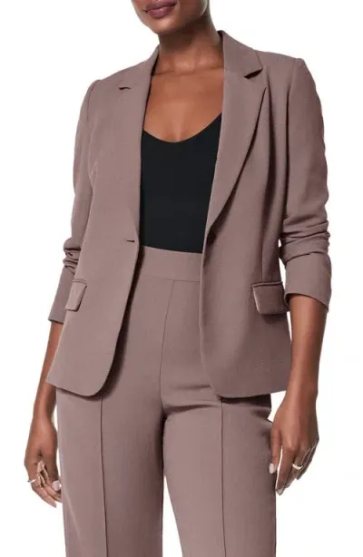 Spanx ® Crepe Blazer In Smoke