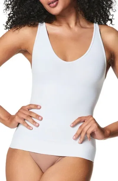 Spanx Everyday Seamless Shaping Tank Top In White