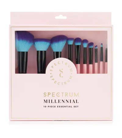 Spectrum Millennial 10-piece Essential Brush Set In White