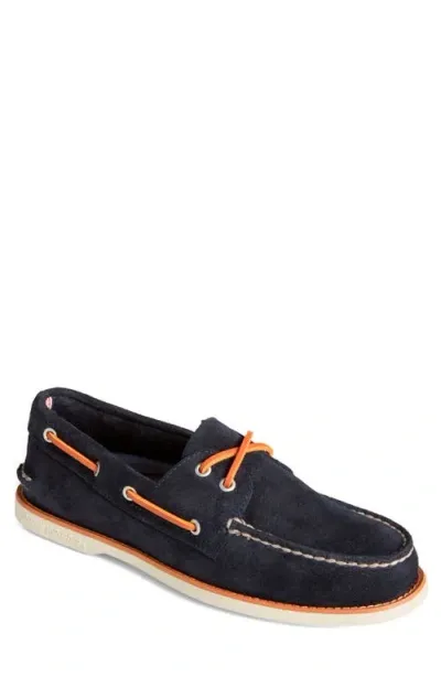 Sperry Cloud Authentic Original Boat Shoe In Navy