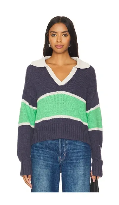 Spiritual Gangster Robyn Henley Sweater In Blue