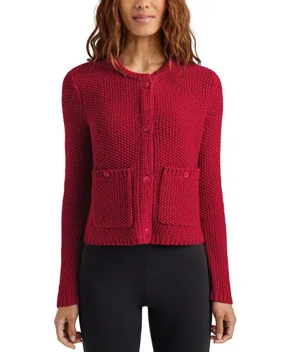 Splendid Andrea Cropped Cardigan In Holly