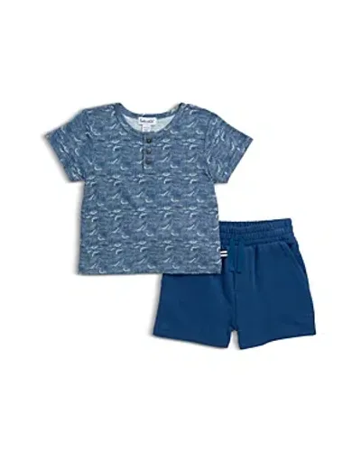 Splendid Boys' Retro Waves Tee & Shorts Set - Baby