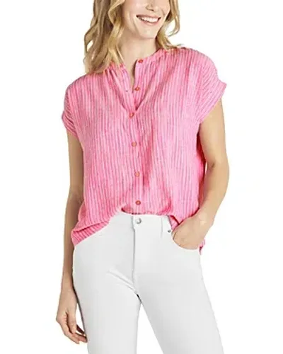 Splendid Channing Striped Top In Fiore Stripe