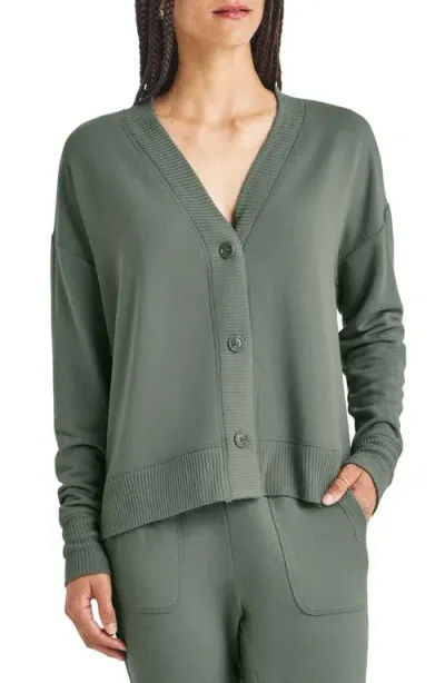 Splendid Layne Supersoft Cardigan In V Olv Brn