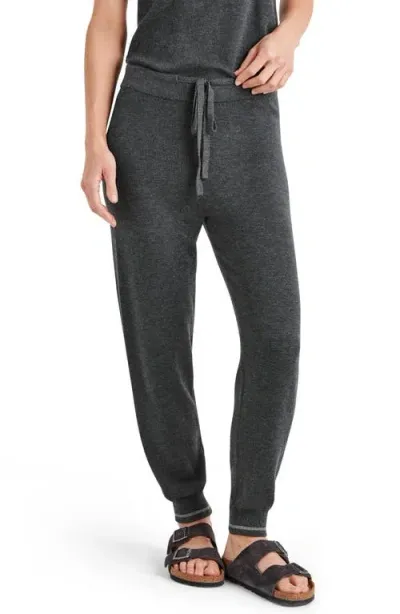 Splendid Sydney Sweater Jogger In Heather Shadow