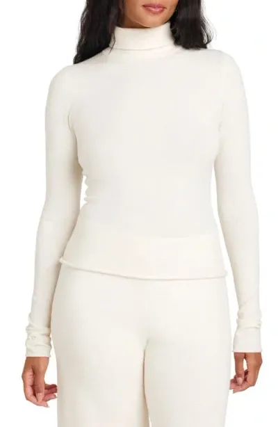 Splendid X Cella Jane Layering Turtleneck In Snow