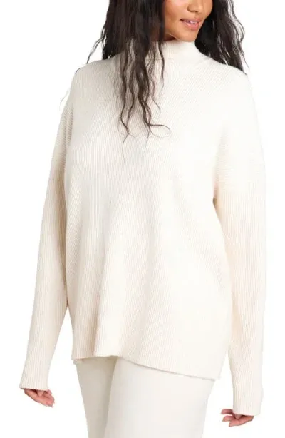 Splendid X Cella Jane Turtleneck Sweater In Snow