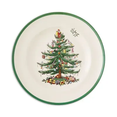 Spode Christmas Tree 4-piece Dinnerware Place Setting In Green