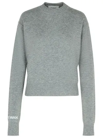 Sportmax Agadir1234 Grey Cashmere Blend Sweater