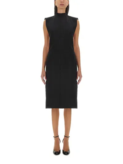 Sportmax "alete" Dress In Black