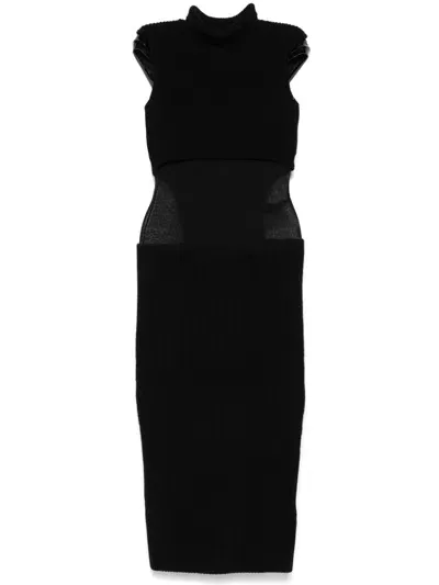 Sportmax Arabba Midi Dress In Black